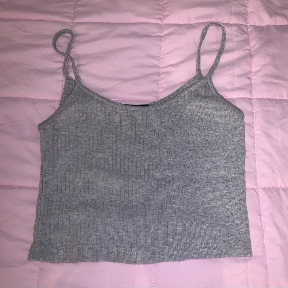 Brandy melville gray skylar tank
